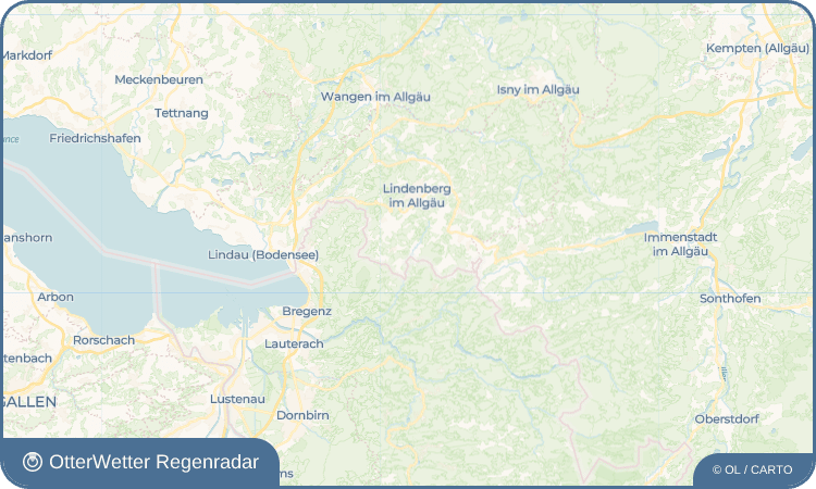 OtterWetter Regenradar-Widget Siebers