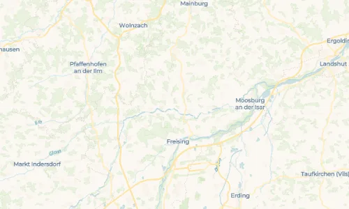 Regenradar Siechendorf: aktuelle Niederschläge in Siechendorf und Umgebung, Stand 22. Oktober 2026 um 4:35 Uhr