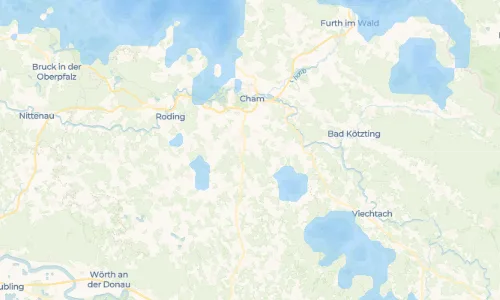 Regenradar Vorschaubild - Aktuelle Niederschläge in Siedling und Umgebung