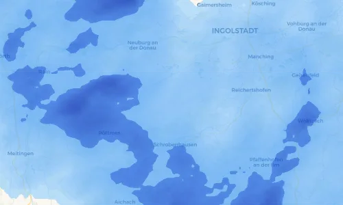 Regenradar Vorschaubild - Aktuelle Niederschläge in Siefhofen und Umgebung