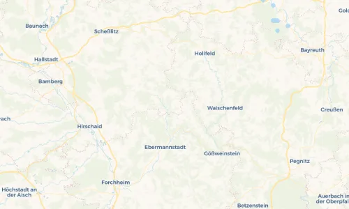 Regenradar Vorschaubild - Aktuelle Niederschläge in Siegritz und Umgebung