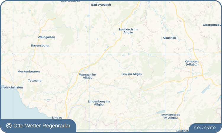 OtterWetter Regenradar-Widget Siggen