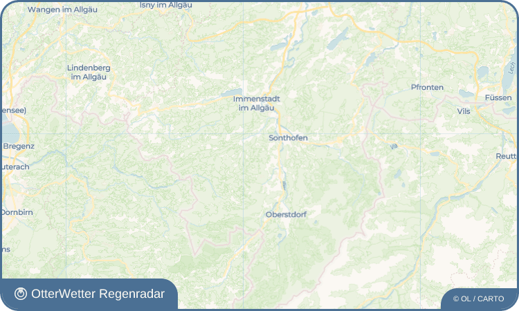 Wetter-Widget-Vorschau mit Vorhersagedaten für Sigiswang