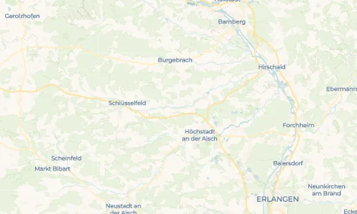 Regenradar Vorschaubild - Aktuelle Niederschläge in Simmersdorf und Umgebung