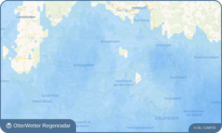 OtterWetter Regenradar-Widget Simmersdorf