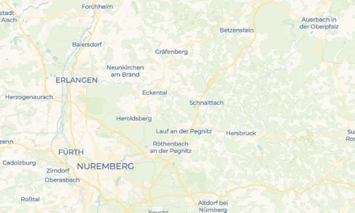 Regenradar Simonshofen: aktuelle Niederschläge in Simonshofen und Umgebung, Stand 30. Oktober 2026 um 22:50 Uhr