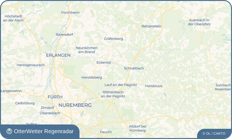 Widget-Vorschau für Simonshofen Wetter-Widget-Vorschau mit Vorhersagedaten für Simonshofen