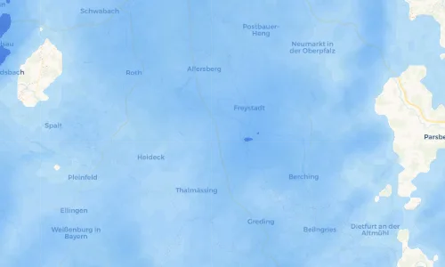 Regenradar Vorschaubild - Aktuelle Niederschläge in Sindersdorf und Umgebung