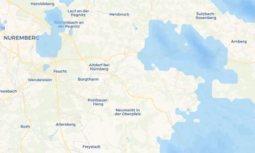 Regenradar-Vorschau: aktuelle Niederschläge in Sindlbach und Umgebung