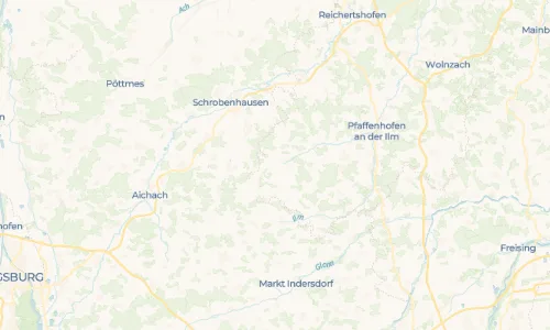 Regenradar Singenbach: aktuelle Niederschläge in Singenbach und Umgebung, Stand 26. Oktober 2026 um 0:55 Uhr