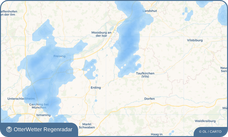 Widget-Vorschau für Singlding Wetter-Widget-Vorschau mit Vorhersagedaten für Singlding