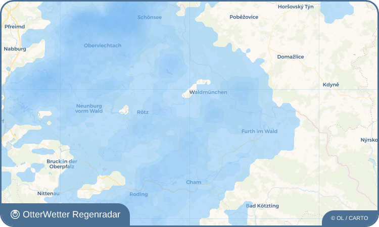 OtterWetter Regenradar-Widget Sinzendorf