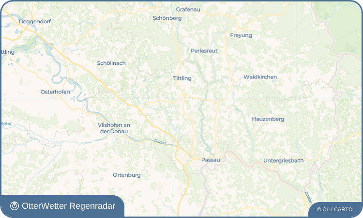 OtterWetter Regenradar-Widget Sittenberg
