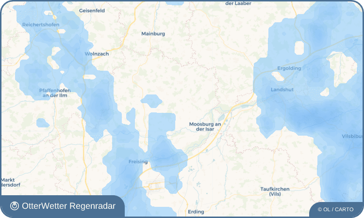 OtterWetter Regenradar-Widget Sixthaselbach