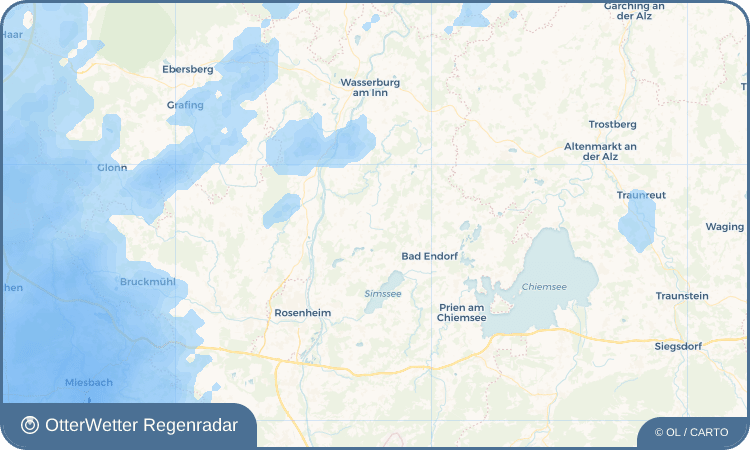 Widget-Vorschau für Söchtenau Wetter-Widget-Vorschau mit Vorhersagedaten für Söchtenau