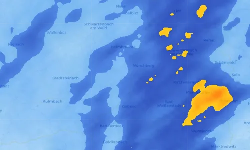 Regenradar Vorschaubild - Aktuelle Niederschläge in Solg und Umgebung