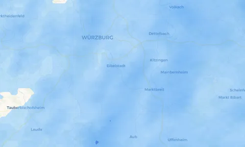 Regenradar Vorschaubild - Aktuelle Niederschläge in Sommerhausen und Umgebung