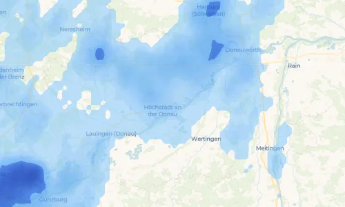 Regenradar Vorschaubild - Aktuelle Niederschläge in Sonderheim und Umgebung