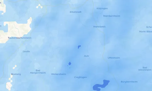 Regenradar Vorschaubild - Aktuelle Niederschläge in Sonderhofen und Umgebung