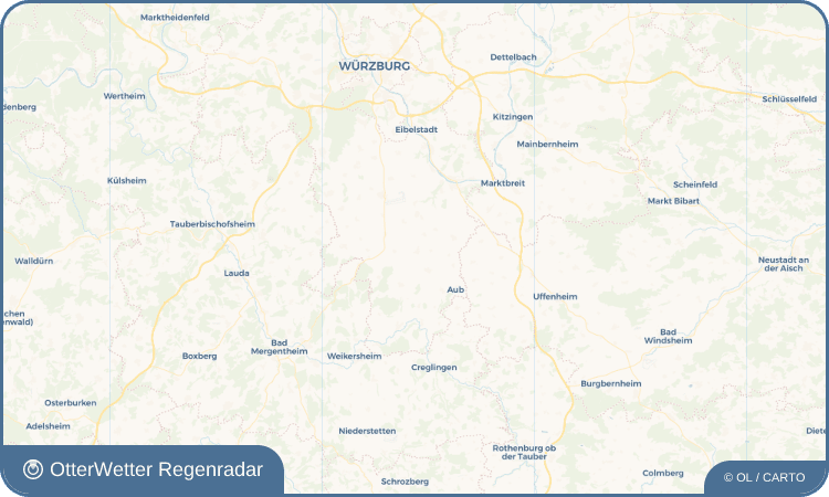 OtterWetter Regenradar-Widget Sonderhofen
