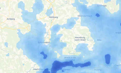 Regenradar Sonnenried: aktuelle Niederschläge in Sonnenried und Umgebung, Stand 25. Oktober 2026 um 23:35 Uhr