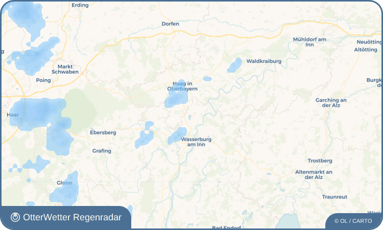 OtterWetter Regenradar-Widget Soyen