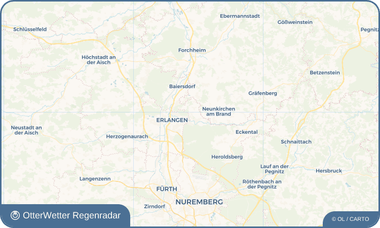 Widget-Vorschau für Spardorf Wetter-Widget-Vorschau mit Vorhersagedaten für Spardorf
