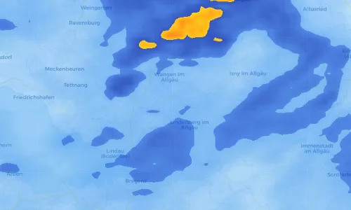 Regenradar Vorschaubild - Aktuelle Niederschläge in Spattweg und Umgebung