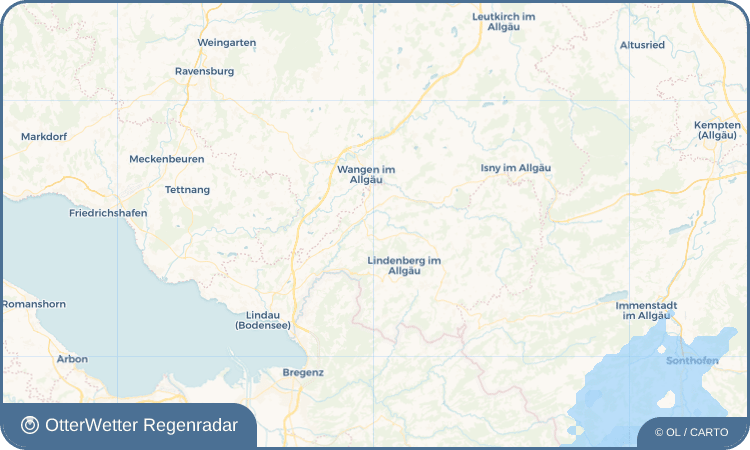 OtterWetter Regenradar-Widget Spattweg