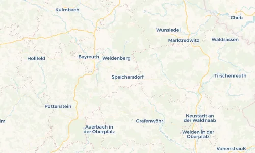 Regenradar Vorschaubild - Aktuelle Niederschläge in Speichersdorf und Umgebung