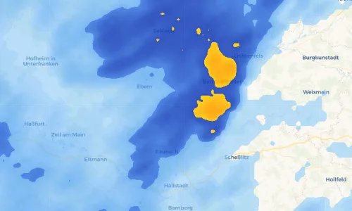 Regenradar Vorschaubild - Aktuelle Niederschläge in Speiersberg und Umgebung