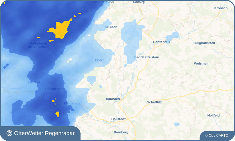 OtterWetter Regenradar-Widget Speiersberg