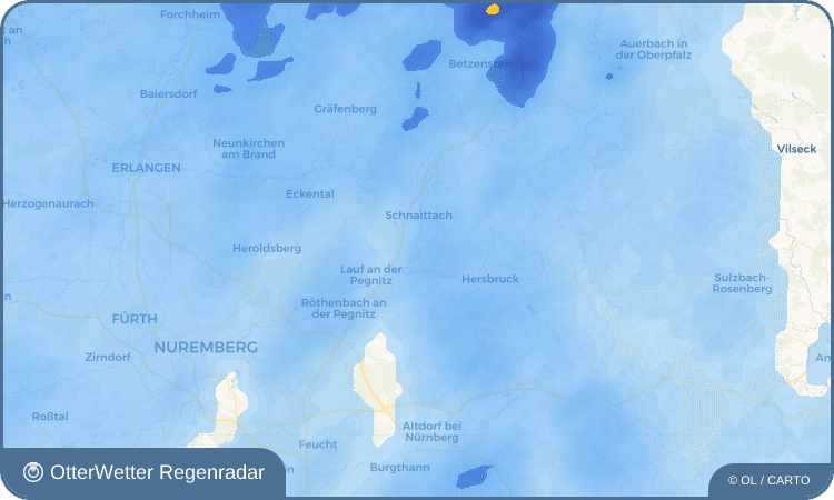 Widget-Vorschau für Speikern Wetter-Widget-Vorschau mit Vorhersagedaten für Speikern