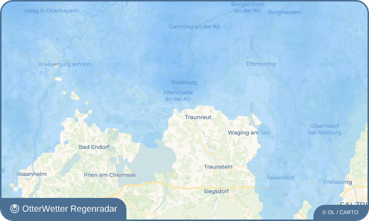 OtterWetter Regenradar-Widget St. Georgen