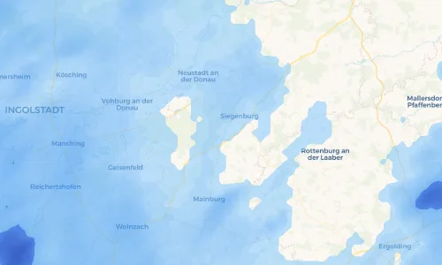 Regenradar Vorschaubild - Aktuelle Niederschläge in St. Johann und Umgebung