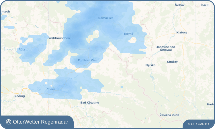OtterWetter Regenradar-Widget Stachesried