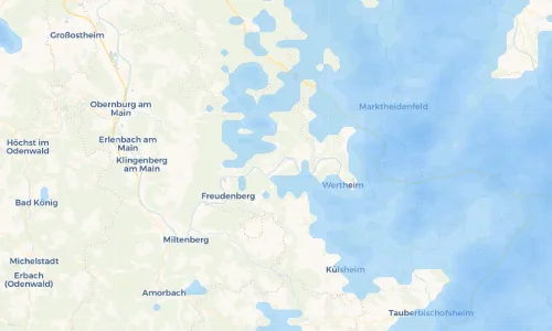 Regenradar Vorschaubild - Aktuelle Niederschläge in Stadtprozelten und Umgebung