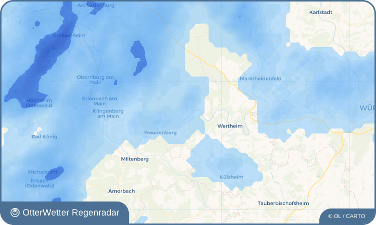 OtterWetter Regenradar-Widget Stadtprozelten