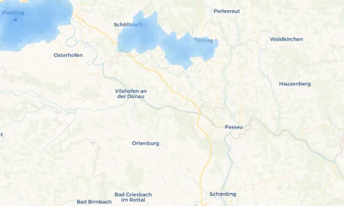 Regenradar Vorschaubild - Aktuelle Niederschläge in Stampfing und Umgebung