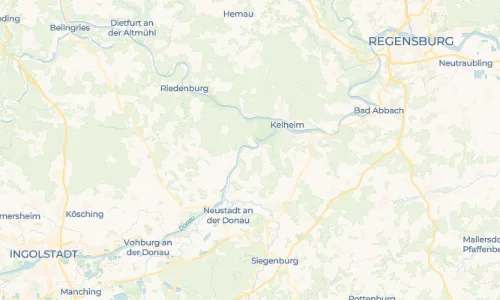 Regenradar Vorschaubild - Aktuelle Niederschläge in Staubing und Umgebung
