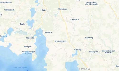 Regenradar Vorschaubild - Aktuelle Niederschläge in Stauf und Umgebung