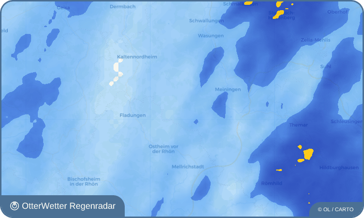OtterWetter Regenradar-Widget Stedtlingen