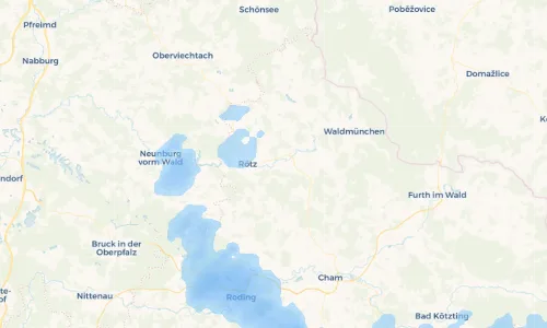 Regenradar Vorschaubild - Aktuelle Niederschläge in Steegen und Umgebung