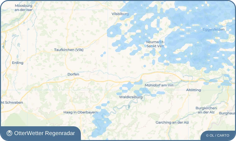 Wetter-Widget-Vorschau mit Vorhersagedaten für Stefanskirchen