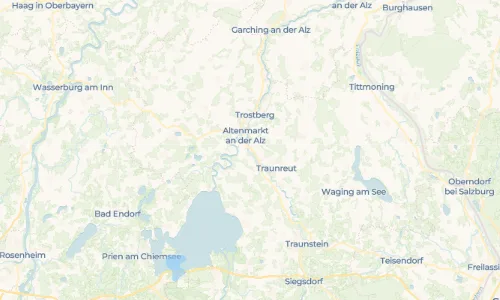 Regenradar Vorschaubild - Aktuelle Niederschläge in Stein an der Traun und Umgebung