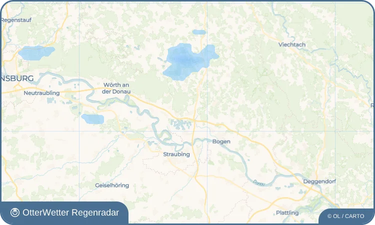 Wetter-Widget-Vorschau mit Vorhersagedaten für Steinach
