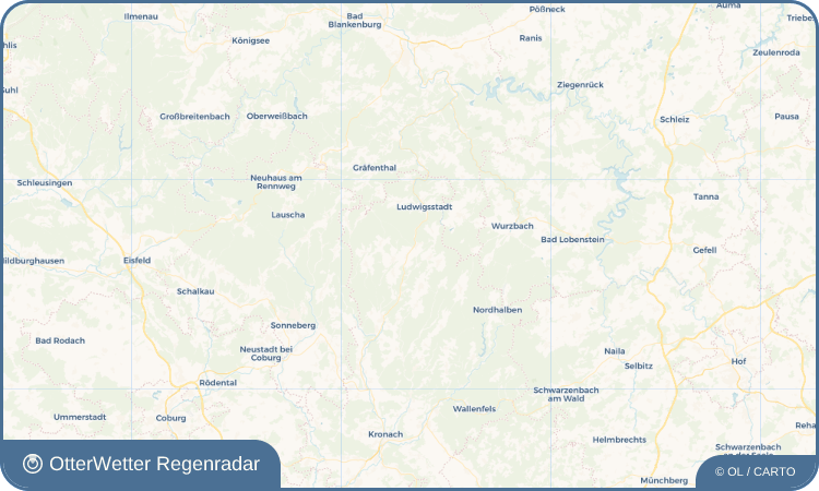 OtterWetter Regenradar-Widget Steinbach am Wald