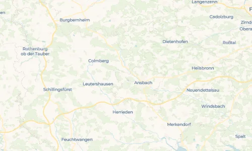 Regenradar Vorschaubild - Aktuelle Niederschläge in Steinersdorf und Umgebung