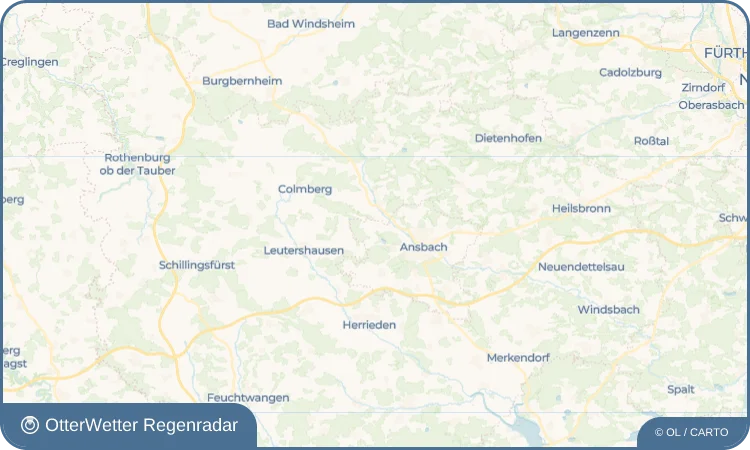 Widget-Vorschau für Steinersdorf Wetter-Widget-Vorschau mit Vorhersagedaten für Steinersdorf