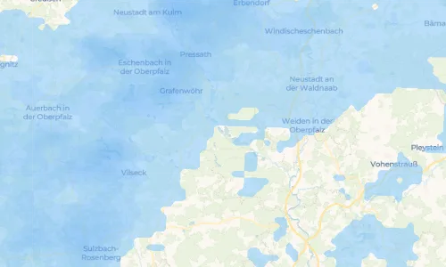 Regenradar Vorschaubild - Aktuelle Niederschläge in Steinfels und Umgebung